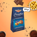 Novi Cuadro Chocolate Classic 150 Gr - Cokelat Hitam Manis dengan Kacang Hazel & Pistachio - Pralines Box 250 Gr - Kualitas Terbaik