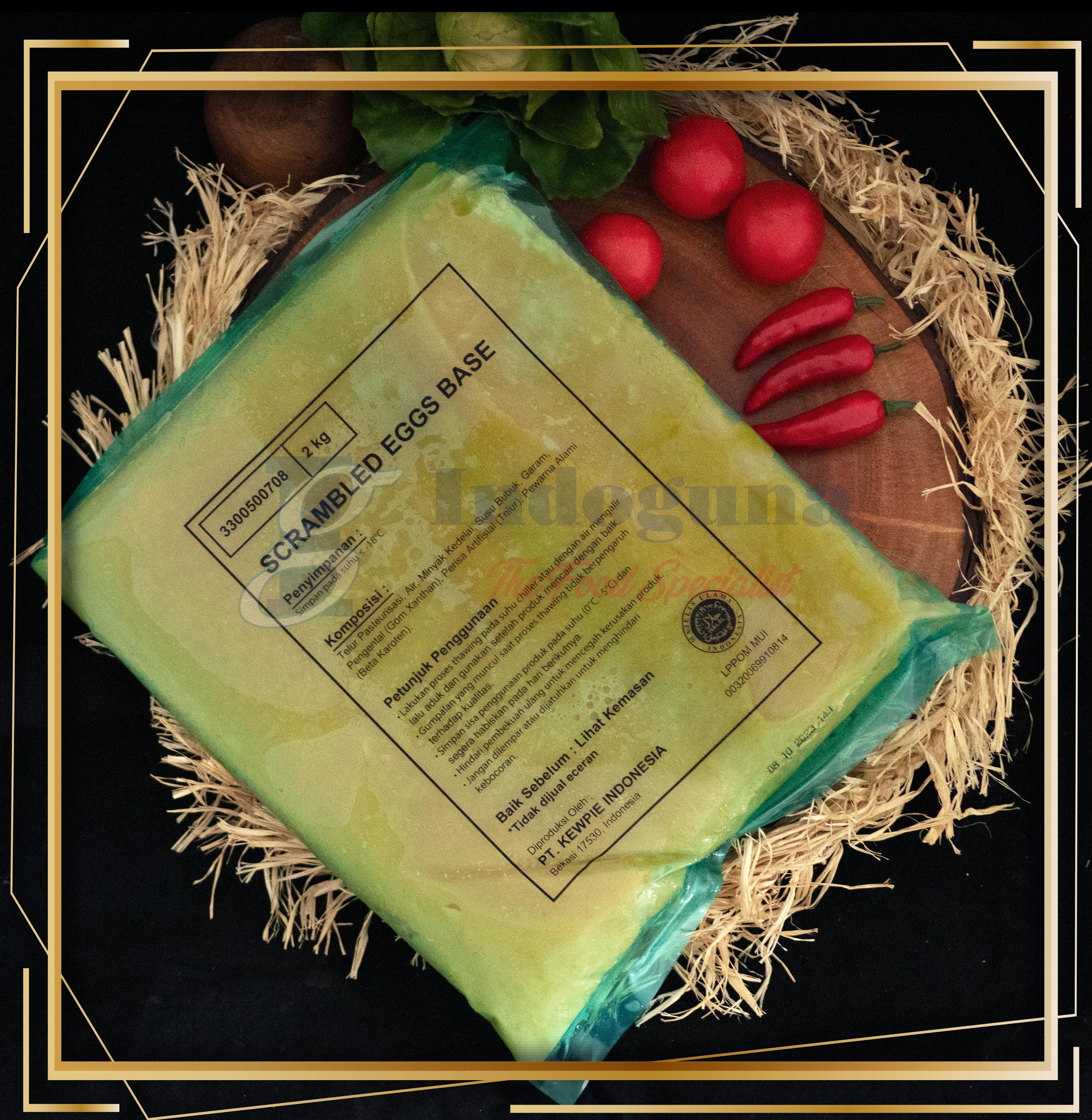 Kewpie Scramble Egg Base untuk Omelet dan Kreasi Telur Lainnya
