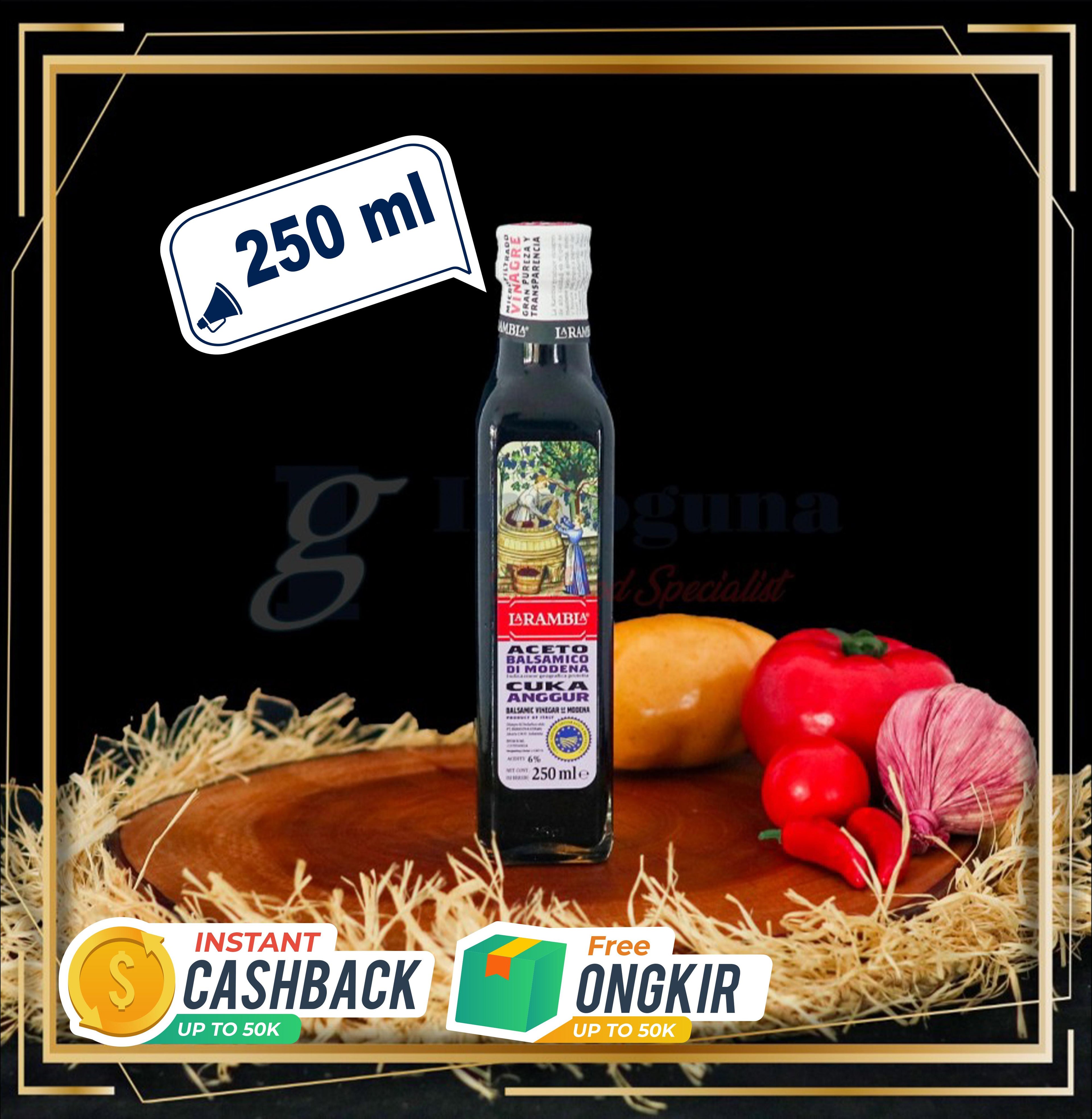 Balsamico di Modena Vinegar  La Rambla  - Cuka Anggur 250ml