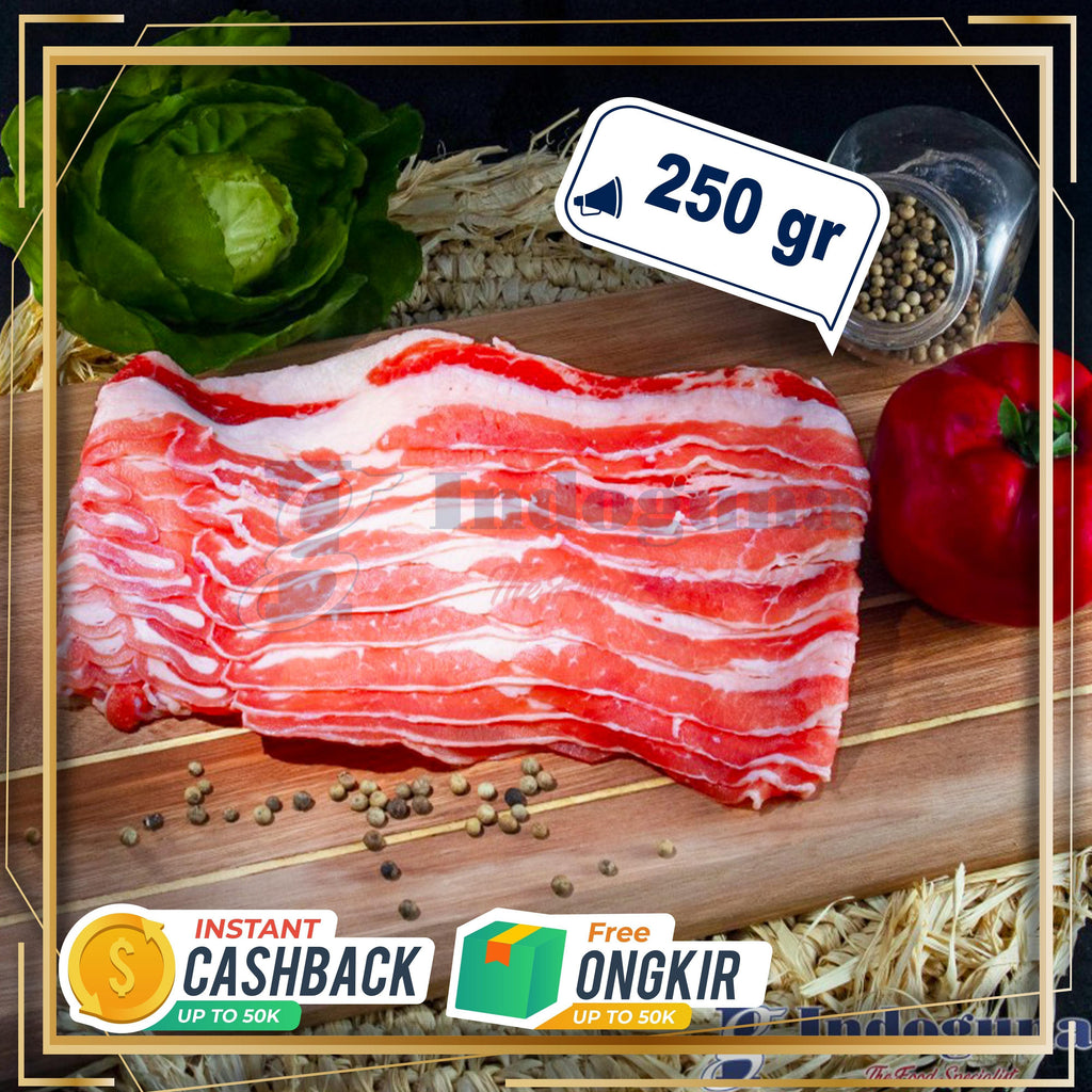 AUS BRISKET NE S SLICE SHABU 250GR - Indoguna