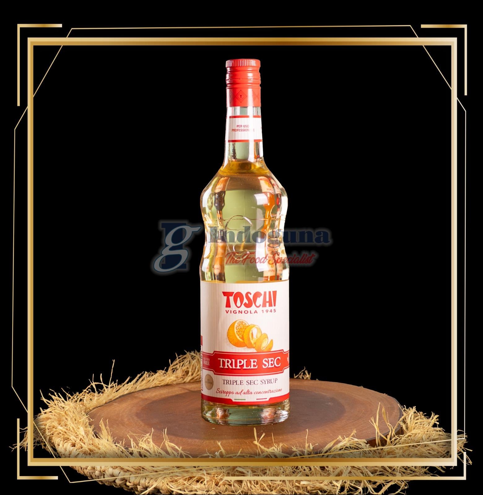 Toschi Triple Sec Syrup 1lt / Toschi Sweet Orange Peel Syrup 1lt