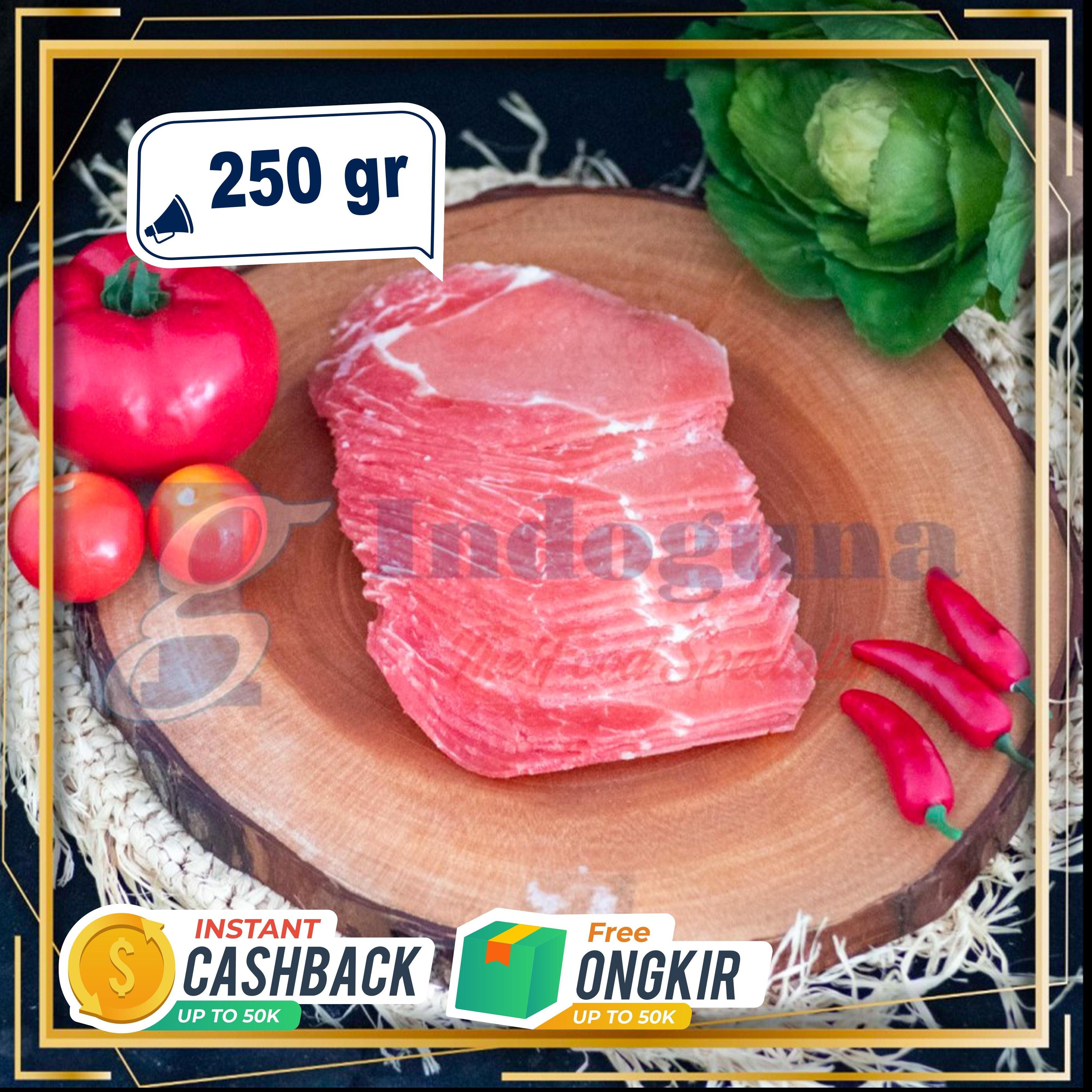 RIBEYE REGULAR BEEF SLICE SHABU 250GR