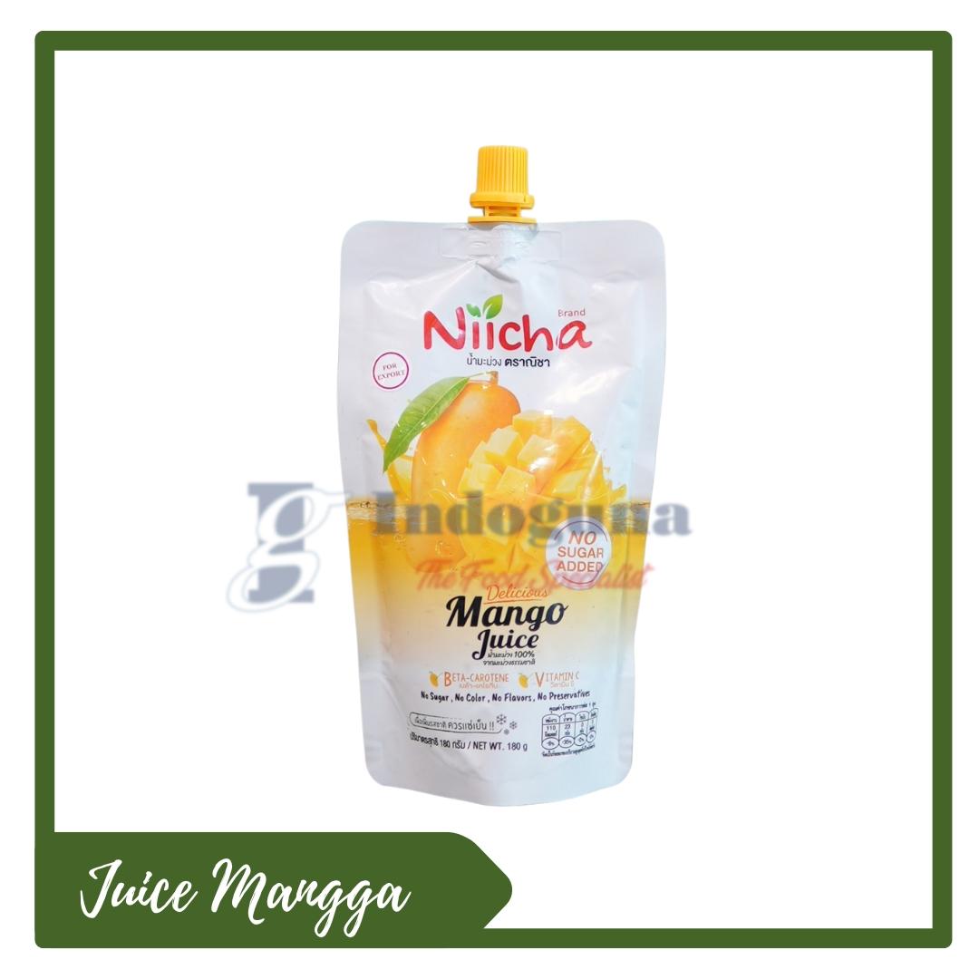 Niicha Jus Buah Murni Enak & Sehat 120g dari Thailand