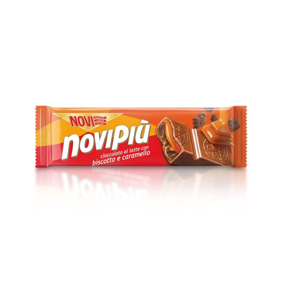 Novipiù Caramello e Biscotto 35gr coklat