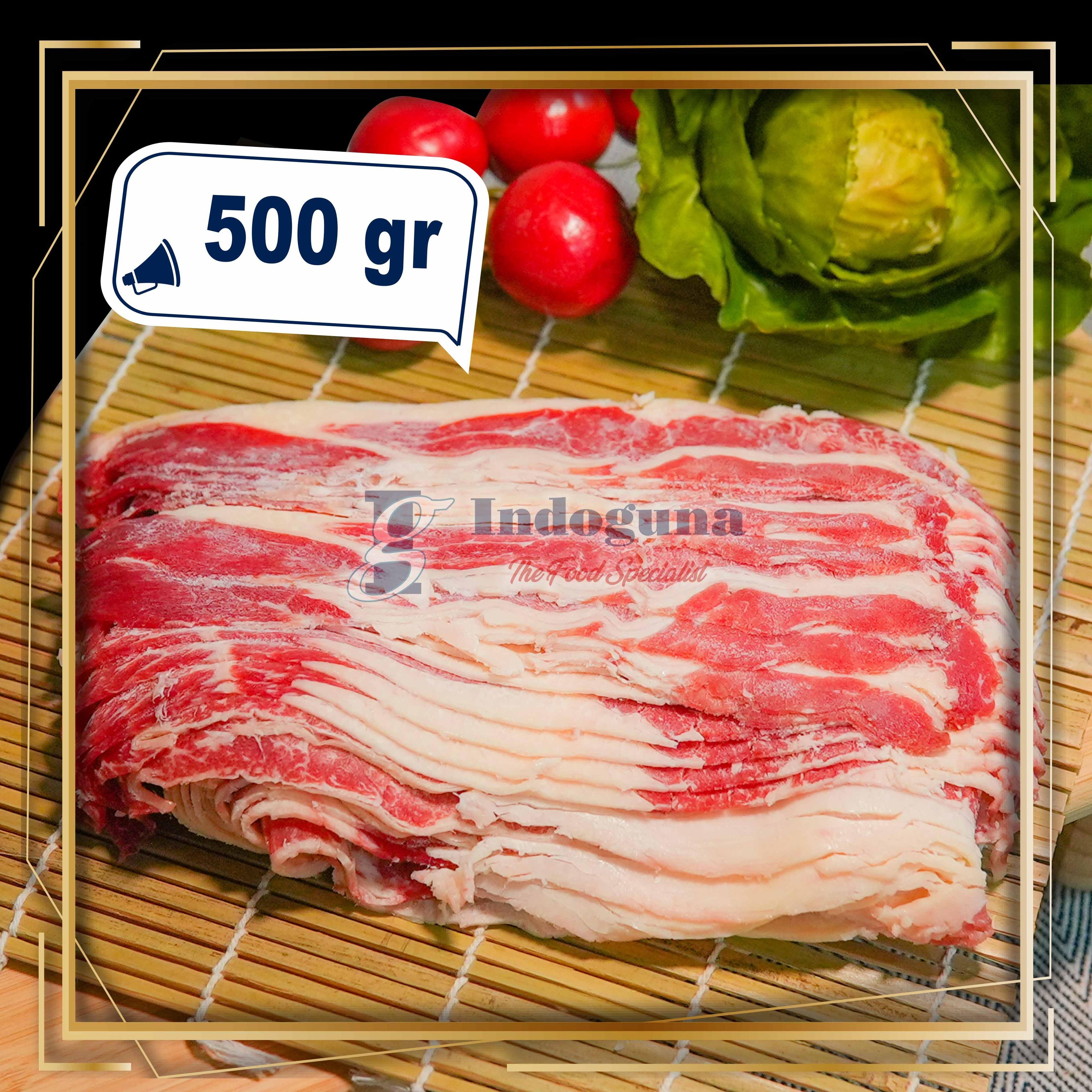 NZ Shortplate Hormone free Slice Shabu 500gr