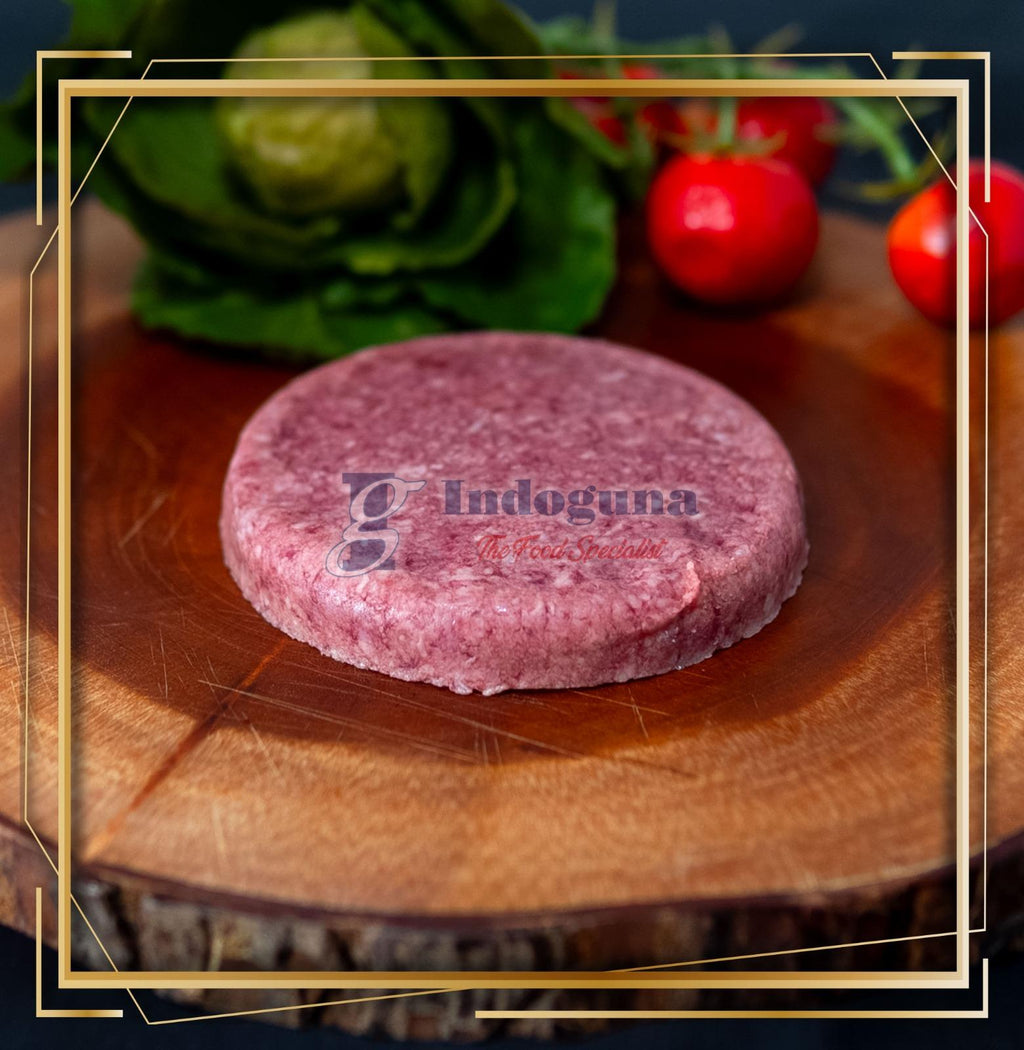 Marri Wagyu Beef Patty Burger 150g (Gluten Free & hormone free) / Daging Sapi Wagyu Burger 150gr