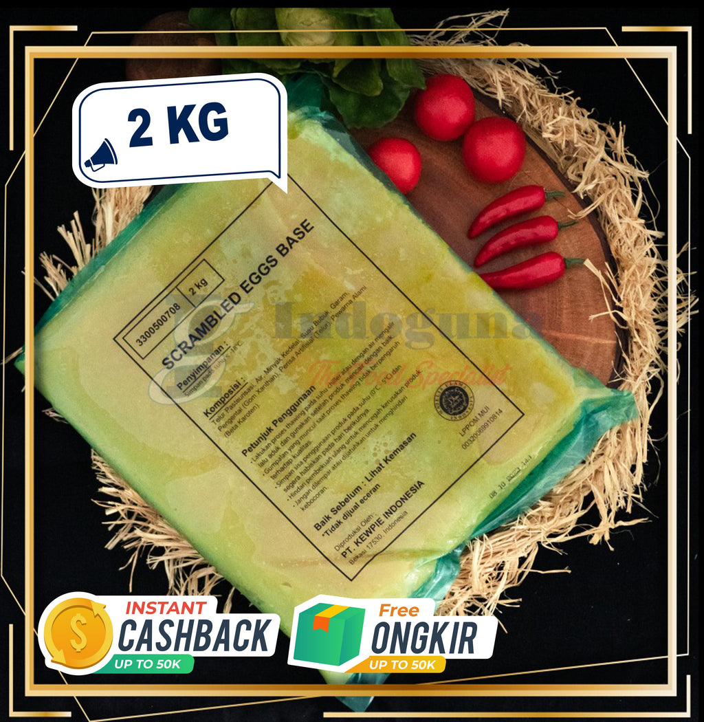Kewpie Scramble Egg Base untuk Omelet dan Kreasi Telur Lainnya