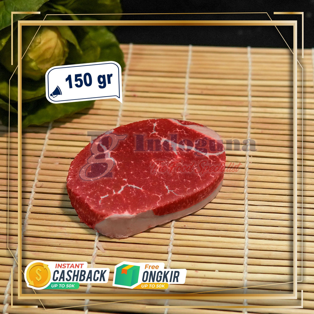 Japanese Cattle Wagyu Eye round Mb 9+ Cut Steak 150gr