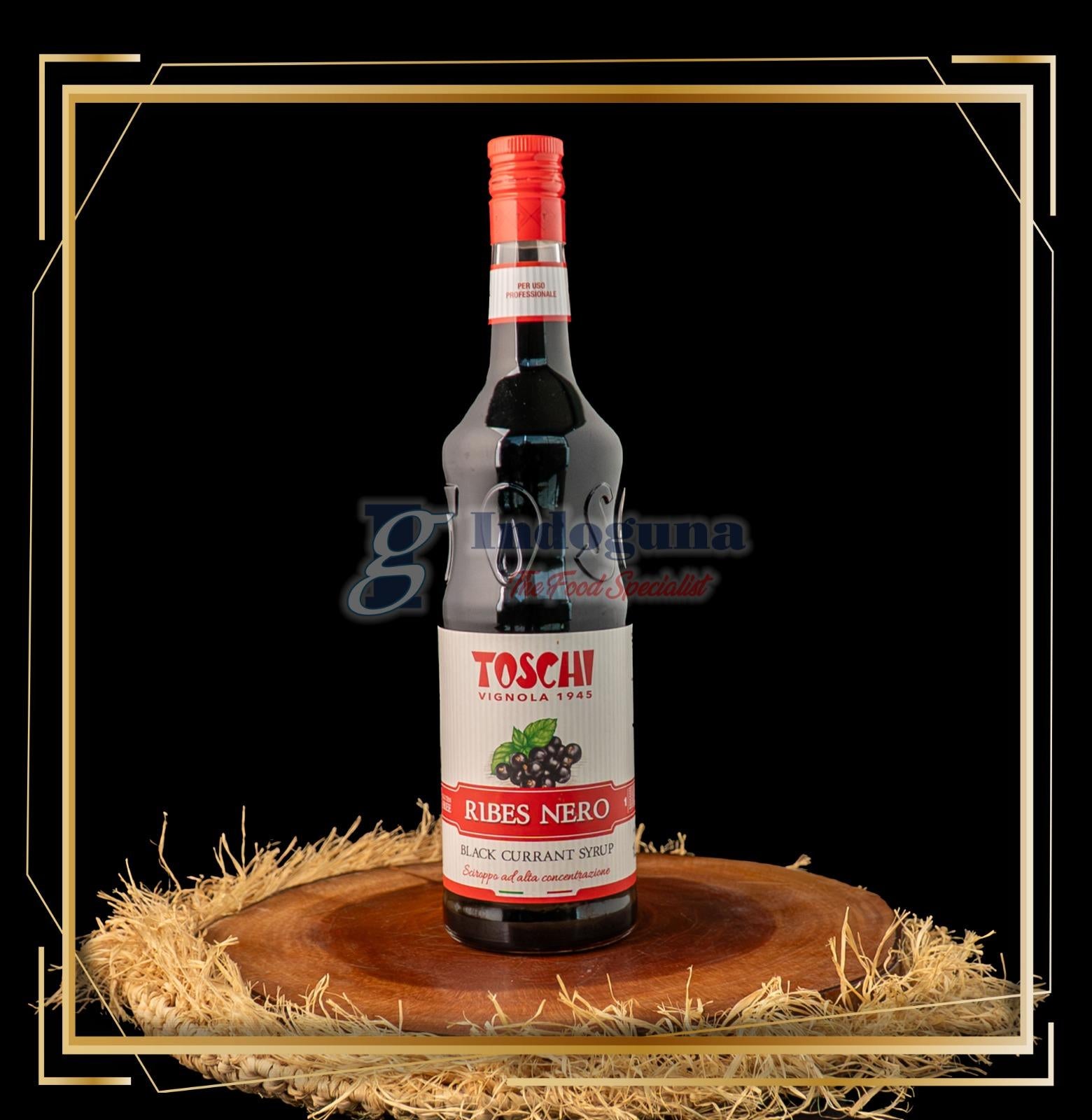 Toschi Blackcurrant Syrup 1lt / Toschi Sirup Blackcurrant 1lt