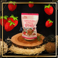 NUTS HOLIC ALMOND STRAWBERRY 180GR Merah Food