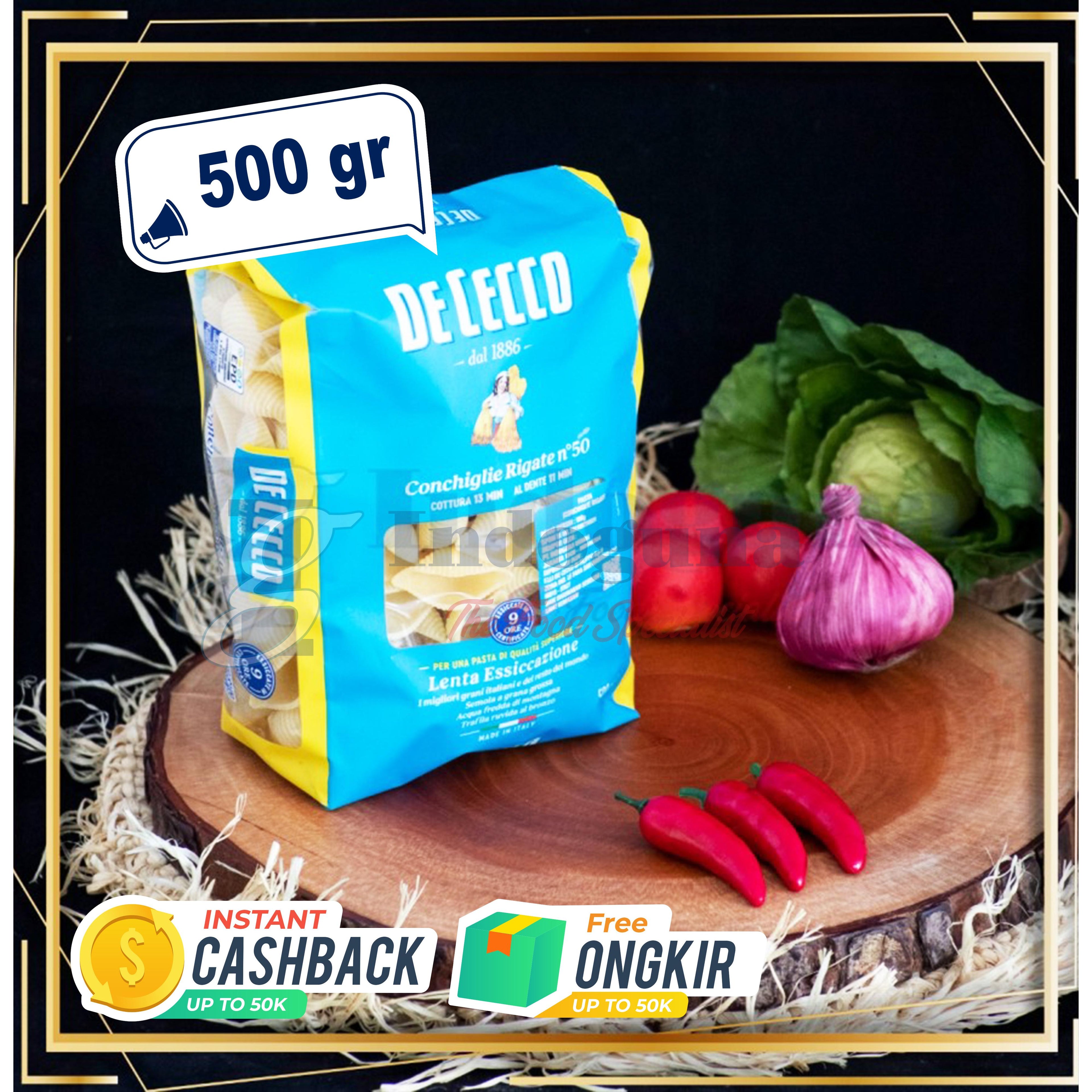 De Cecco Pasta Conchiglie Rigate