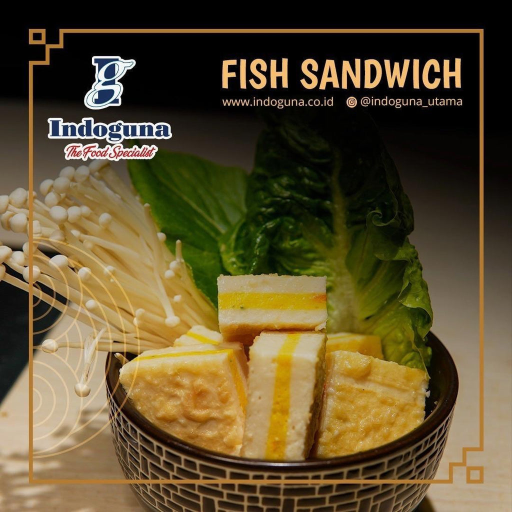 Dumpling Fish Sandwich untuk Shabu-Shabu - Pack isi 1 KG - Food, Frozen