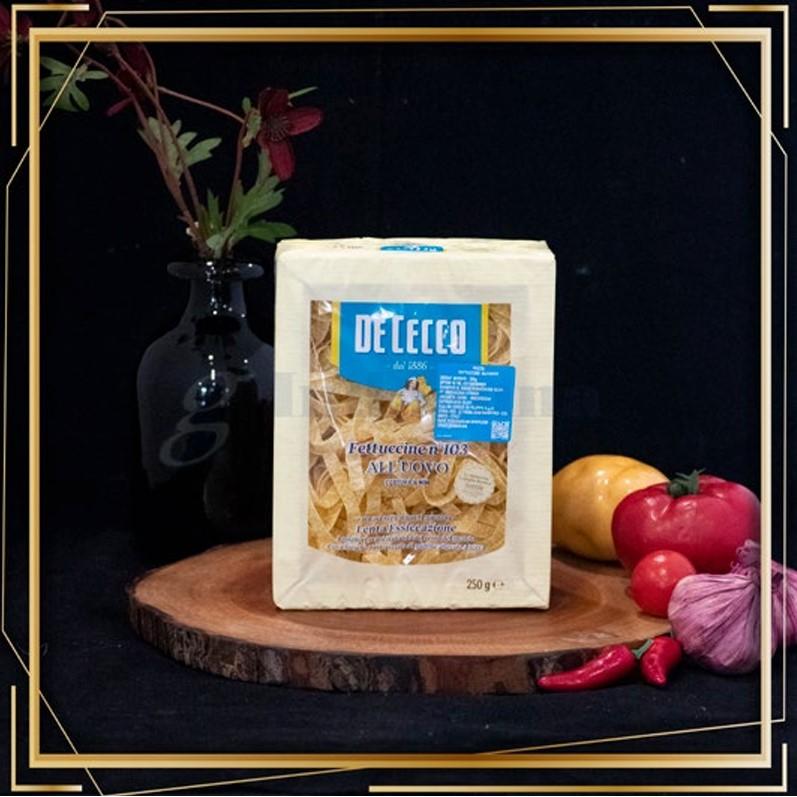 DE CECCO Fettucine Mattas Kemasa 250gr Cheese Merah
