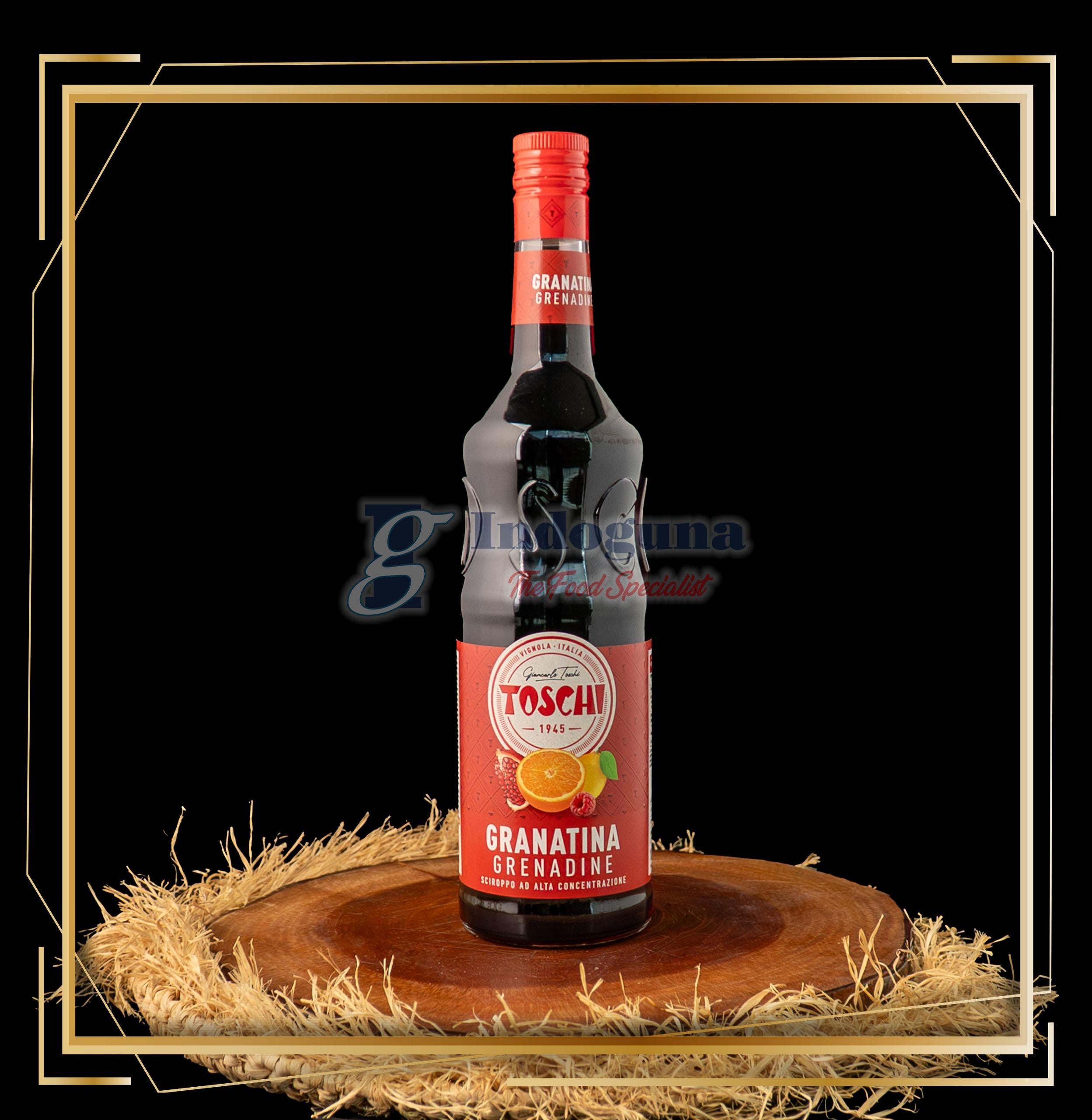 Toschi Granatina Grenadine Syrup 1lt / Toschi Sirup Granatina Grenadine 1lt