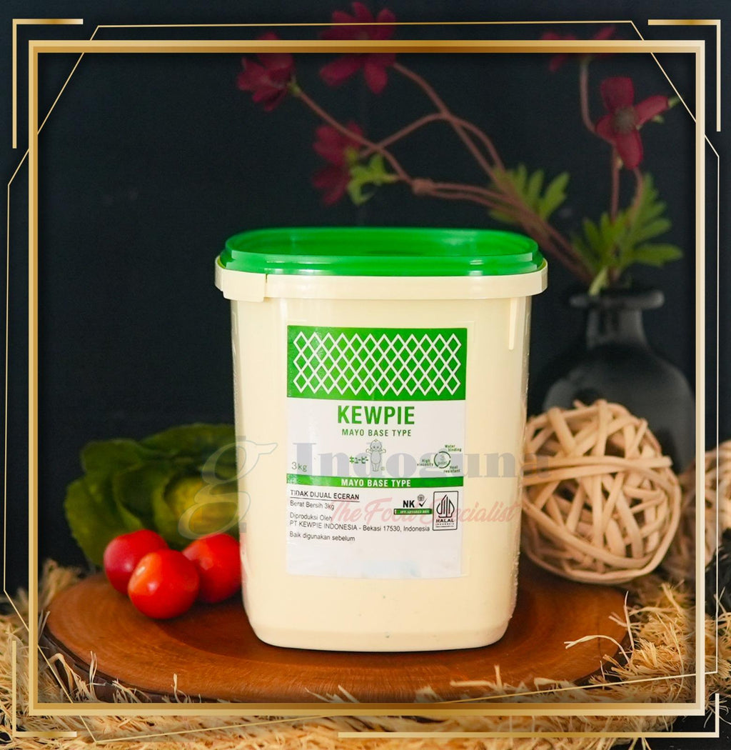 Kewpie Mayonaise Base Type 3kg - Maynaise Base 3kg Bahan Merah Sauce
