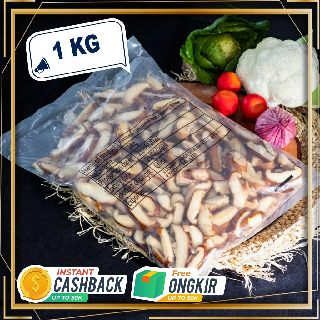 SHIITAKE MUSHROOM SLICE 1KG