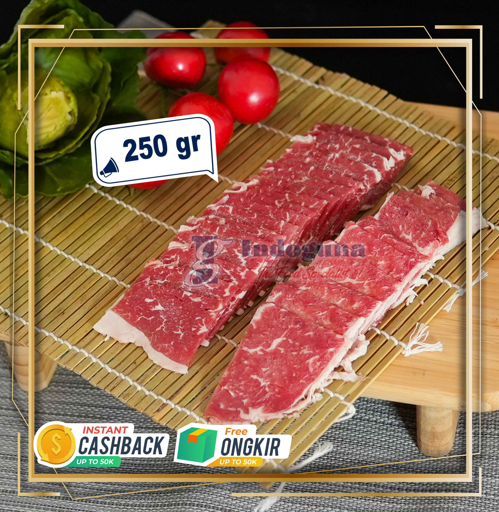AUS Beef Clod MB 2+ Cut Yakiniku 250gr