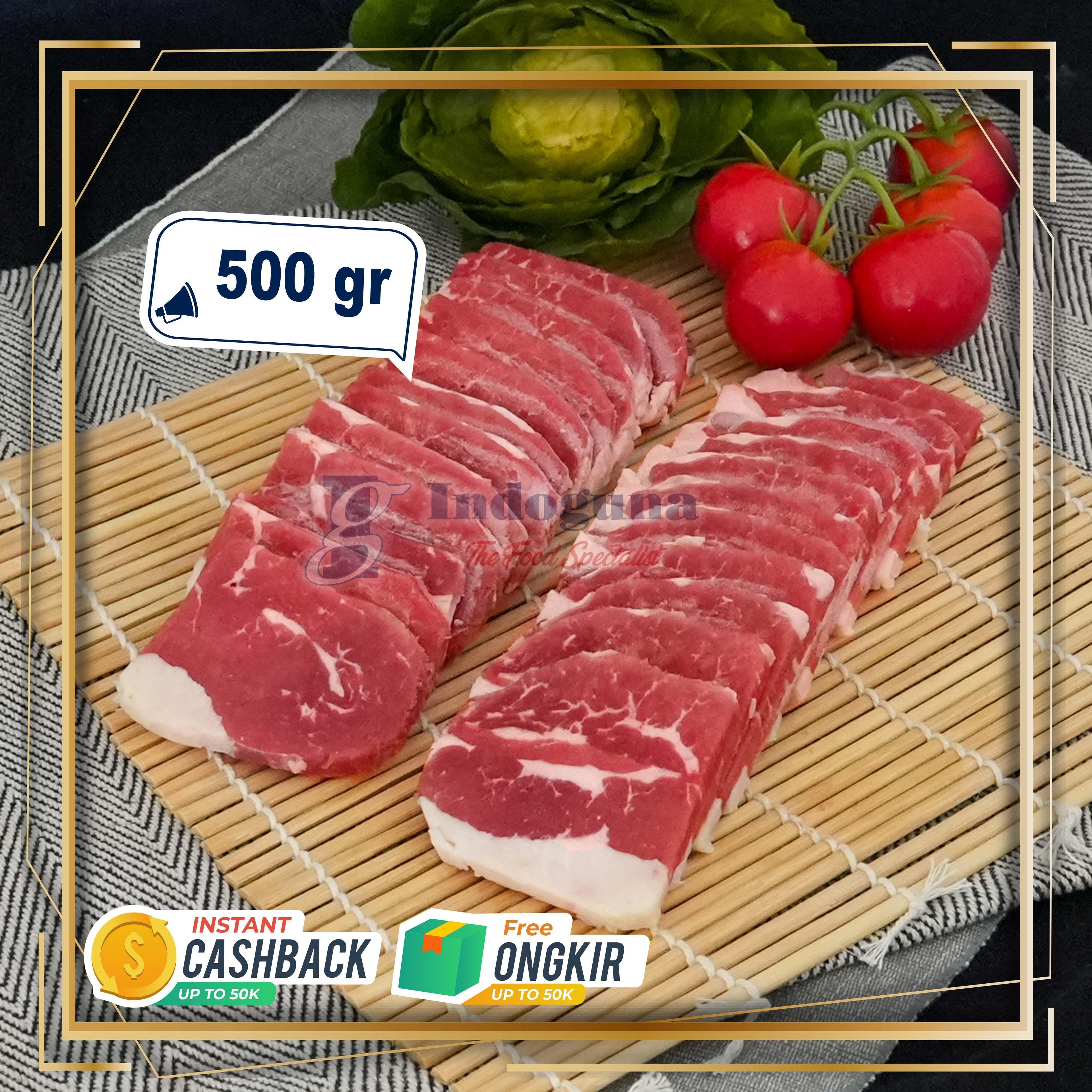 US Loin Wing Slice Yakiniku 500gr