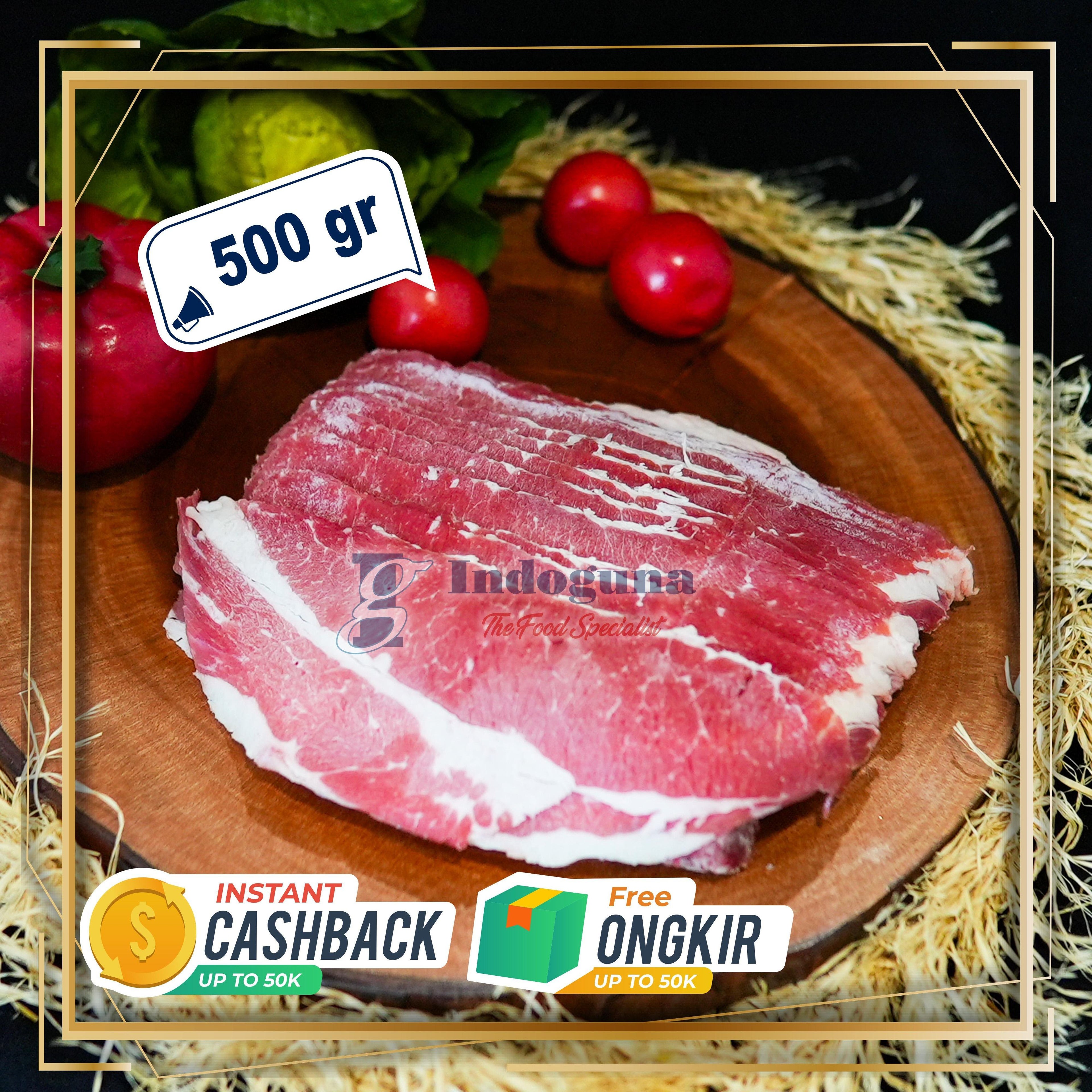 Premium Beef Chadolbagi Cut Shabu 500gr