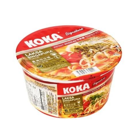 Koka Mie Laksa Singapura Bowl 90Gr - Mie Sehat Praktis Halal - Instan, Food