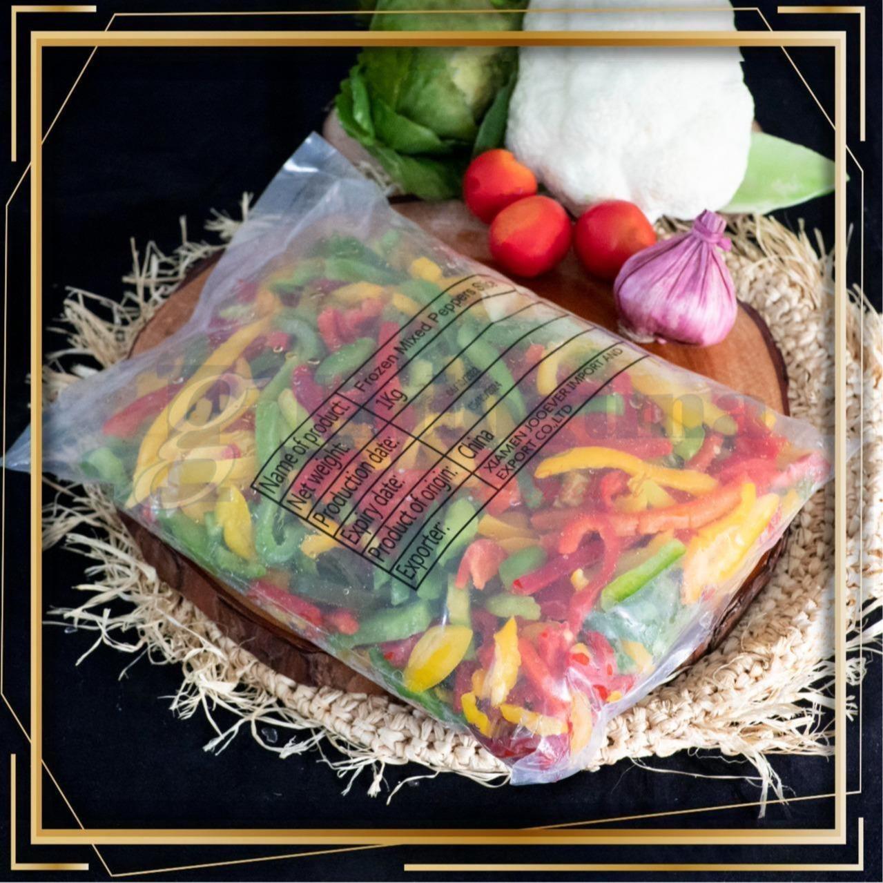 MIXED PEPPER (PAPRIKA) SLICE 1 KG