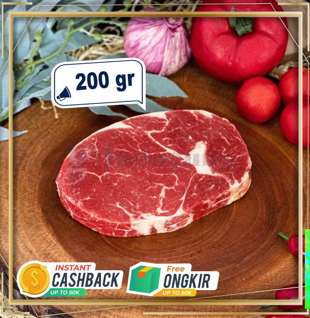 Aus Ribeye Red gum Cut Steak 200gr