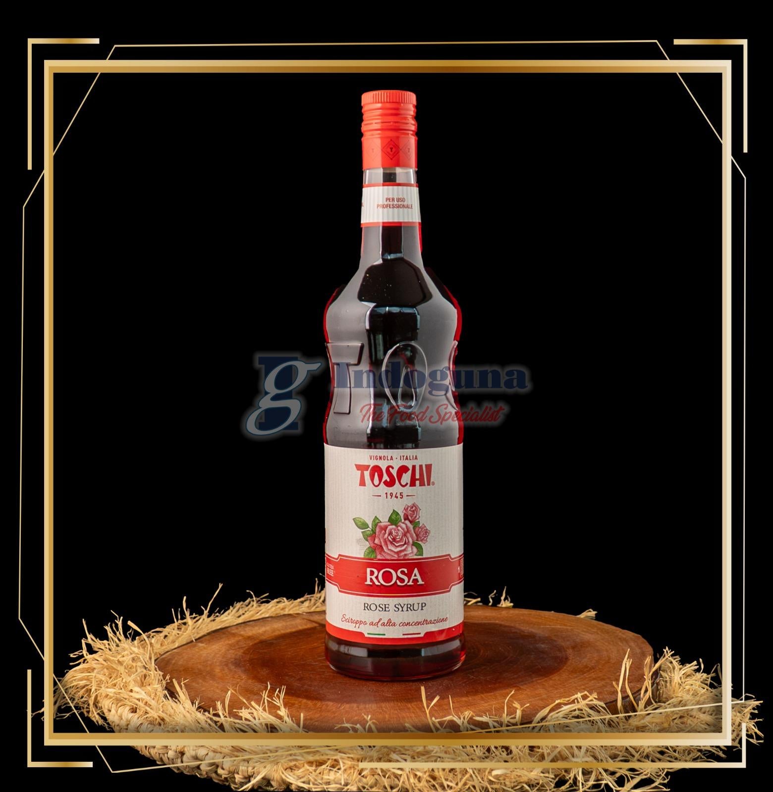 Toschi Rose Syrup 1lt / Toschi Sirup Mawar 1lt