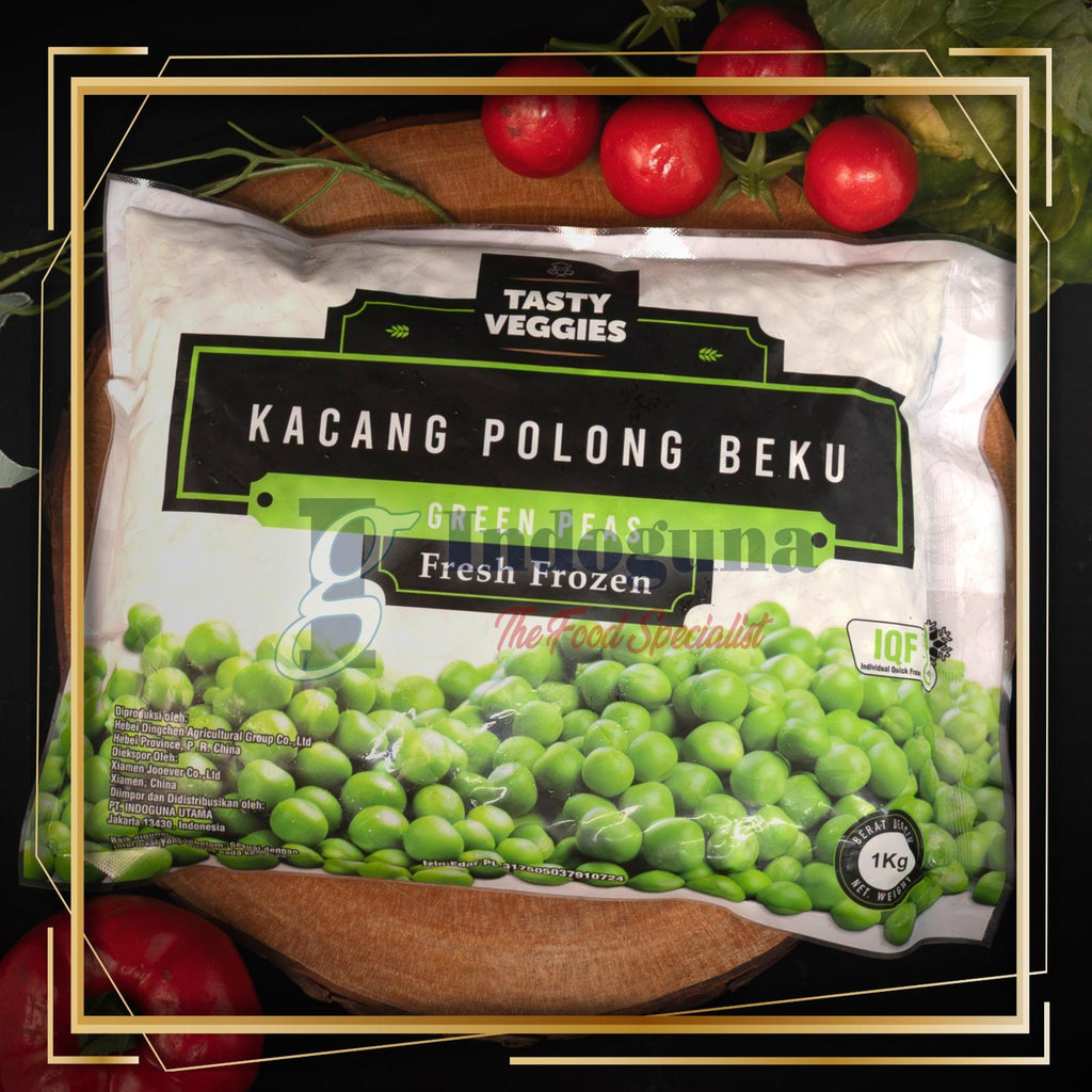 Tasty Veggies Green Peas 1kg