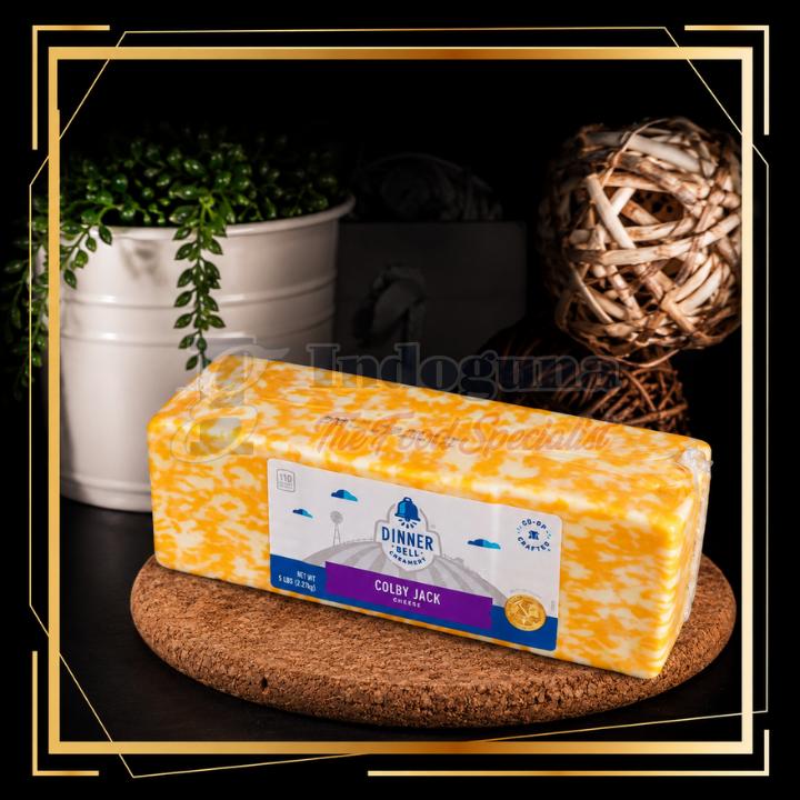 Dinner Bell Creamery Colby Jack Cheese Loaf 2.27kg