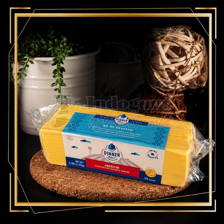 Dinner Bell Creamery American Cheese Colored 120slices