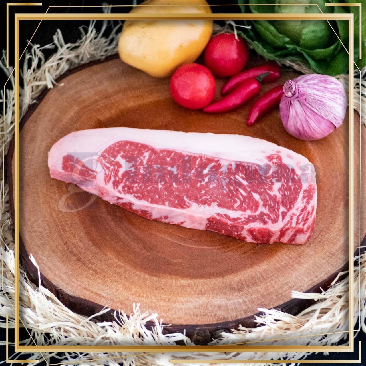 WAGYU STRIPLOIN MB 4-5 HORMONE FREE CUT STEAK 300GR