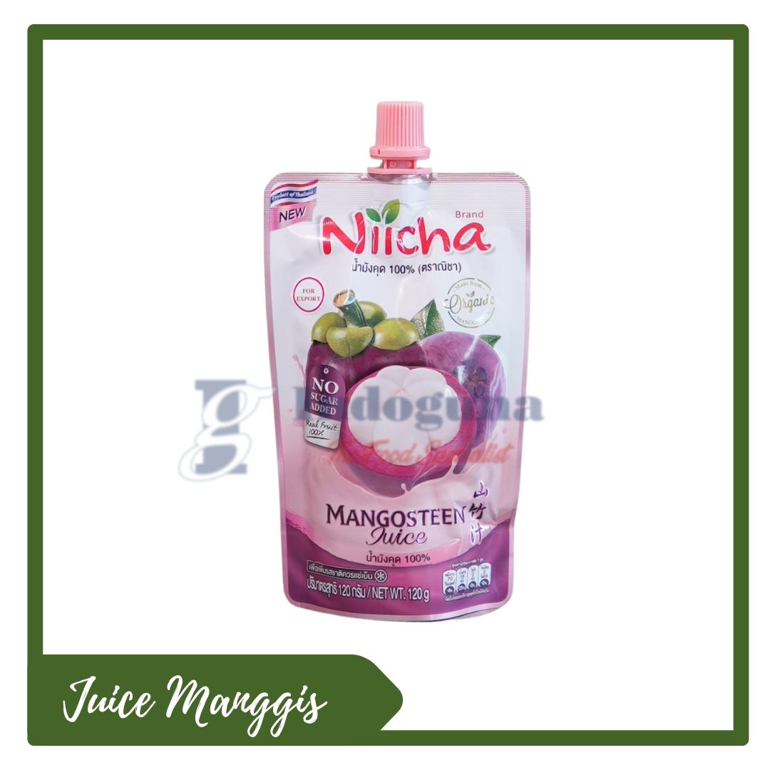 Niicha Jus Buah Murni Enak & Sehat 120g dari Thailand