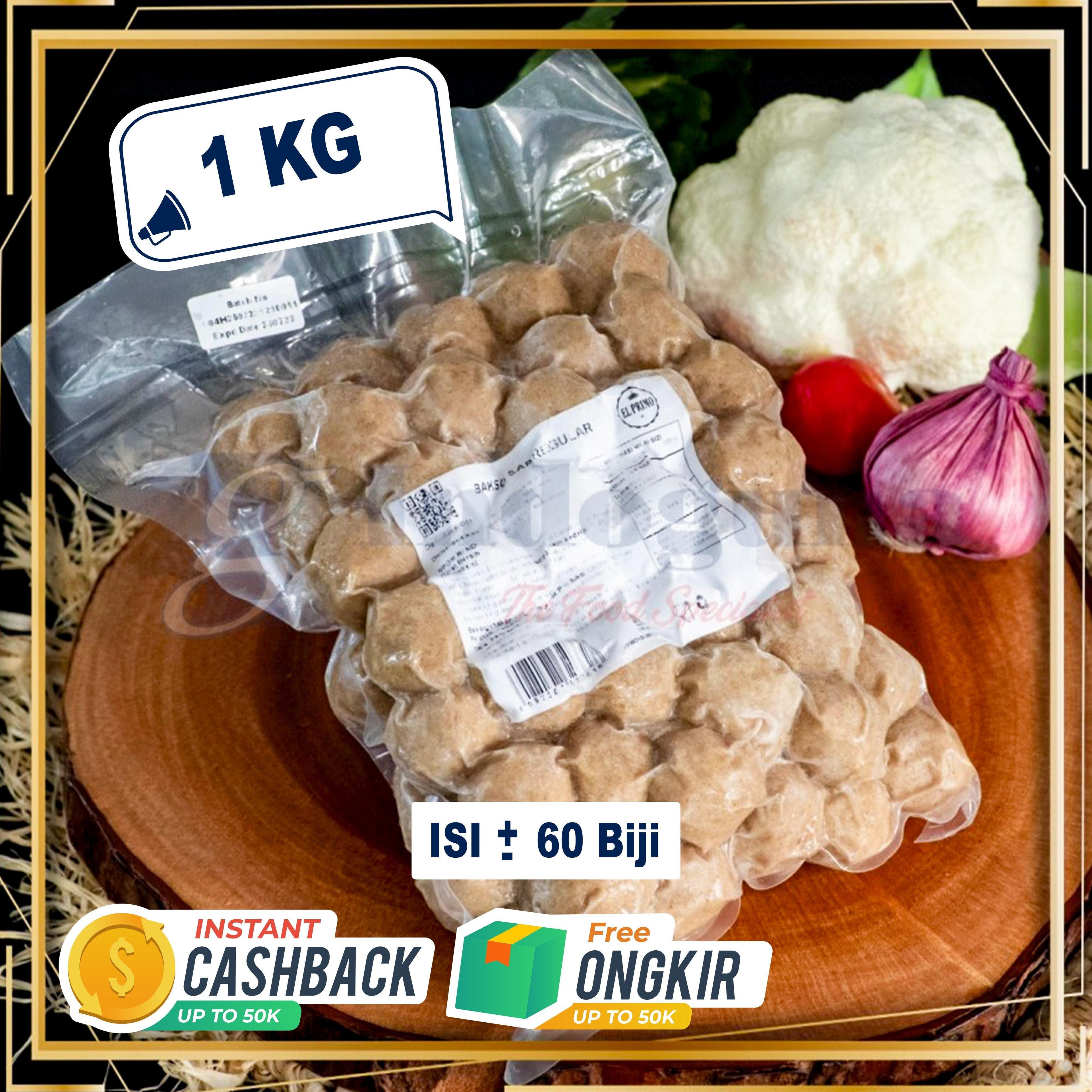 BAKSO SAPI REGULAR 1 KG/ REGULAR MEATBALL