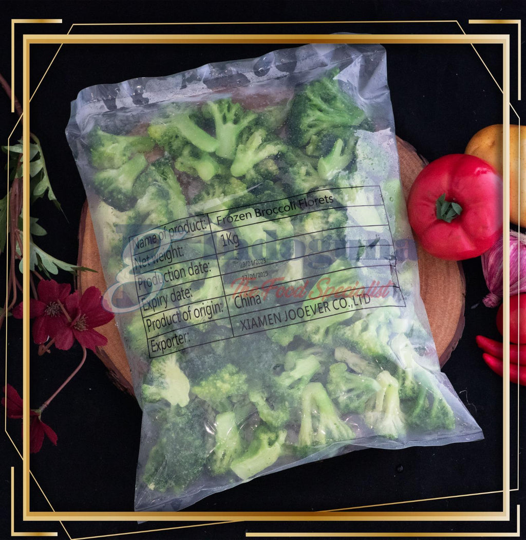 BROCOLLI FLORETS/ BROKOLI FROZEN 1 KG