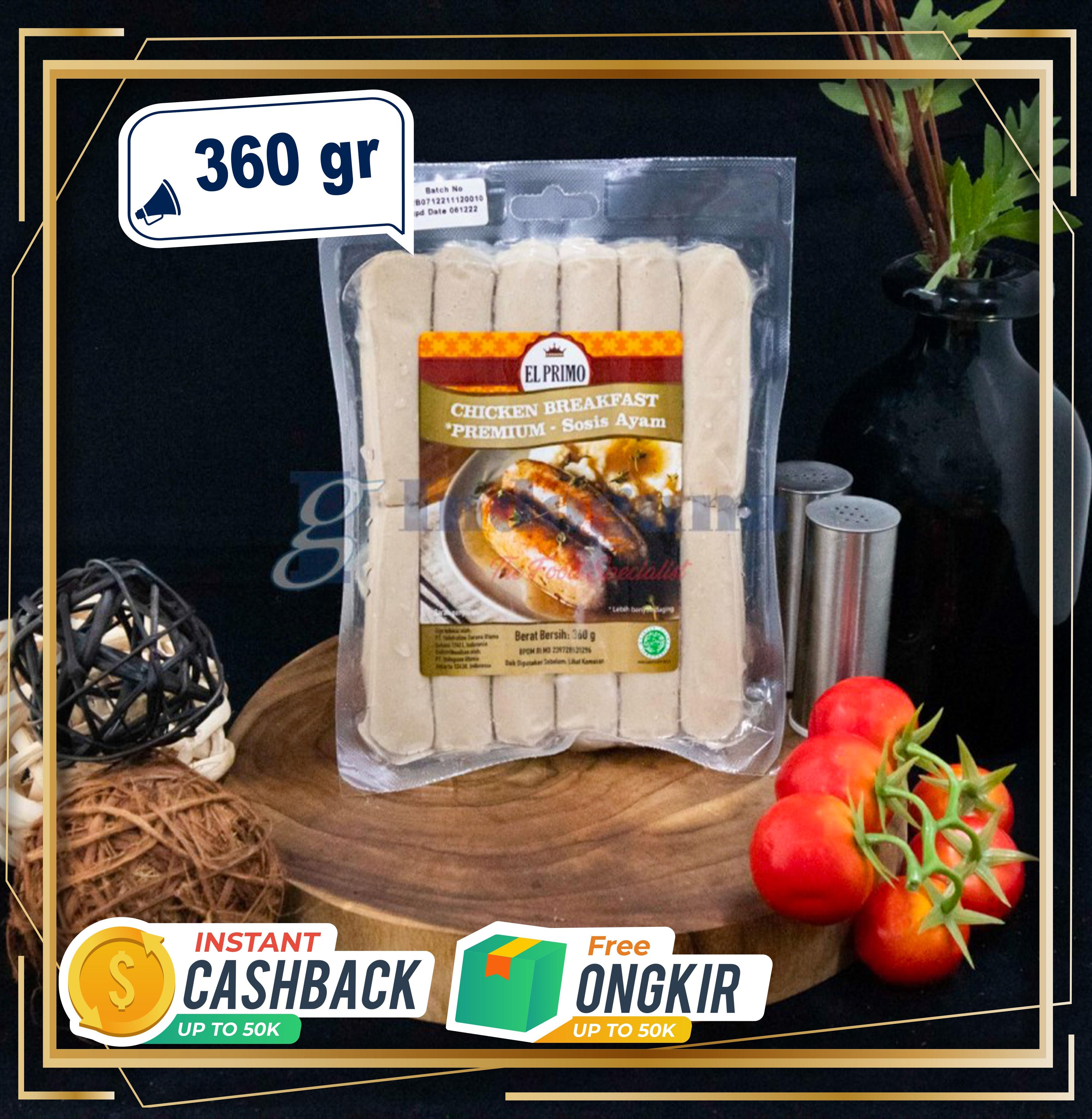 Sosis Daging Ayam Premium "Breakfast" / Chicken Breakfast Premium