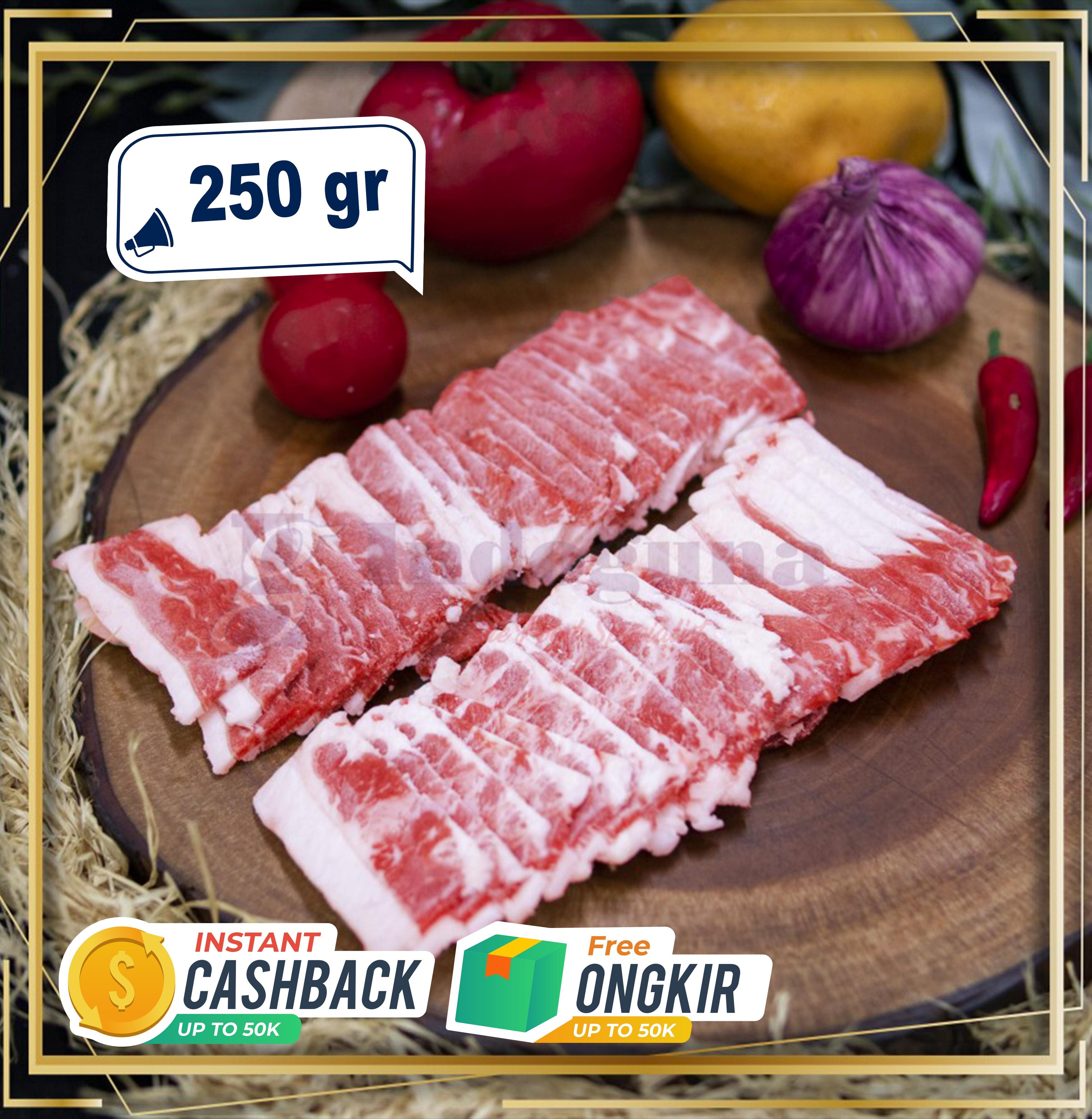 AUS Wagyu Karubi Plate MB 4-5 Cut Yakiniku 250gr