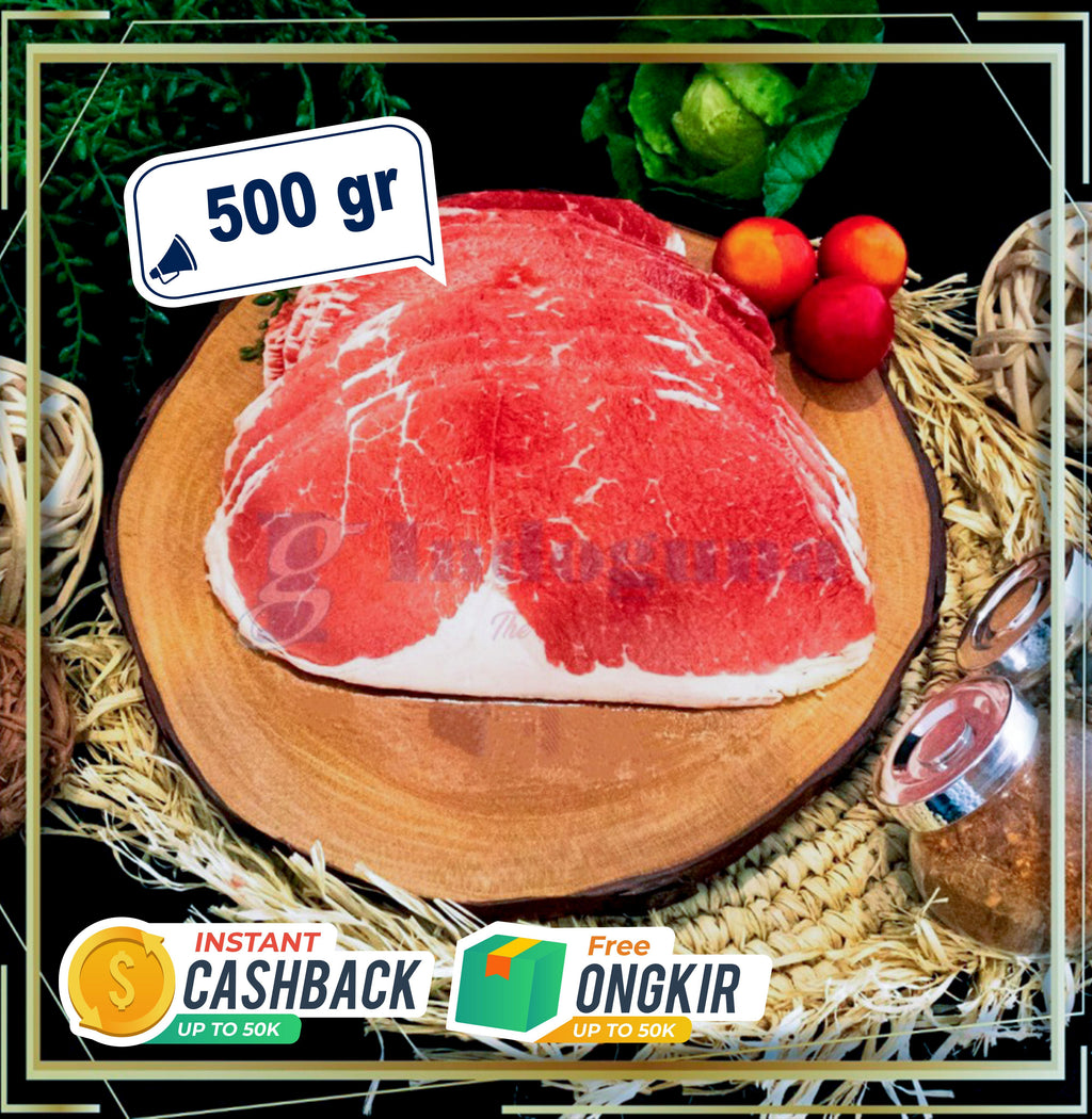 Beef Outside Teriyaki Cut 500 GR - Indoguna