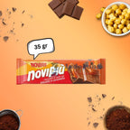 Novipiù Caramello e Biscotto 35gr coklat