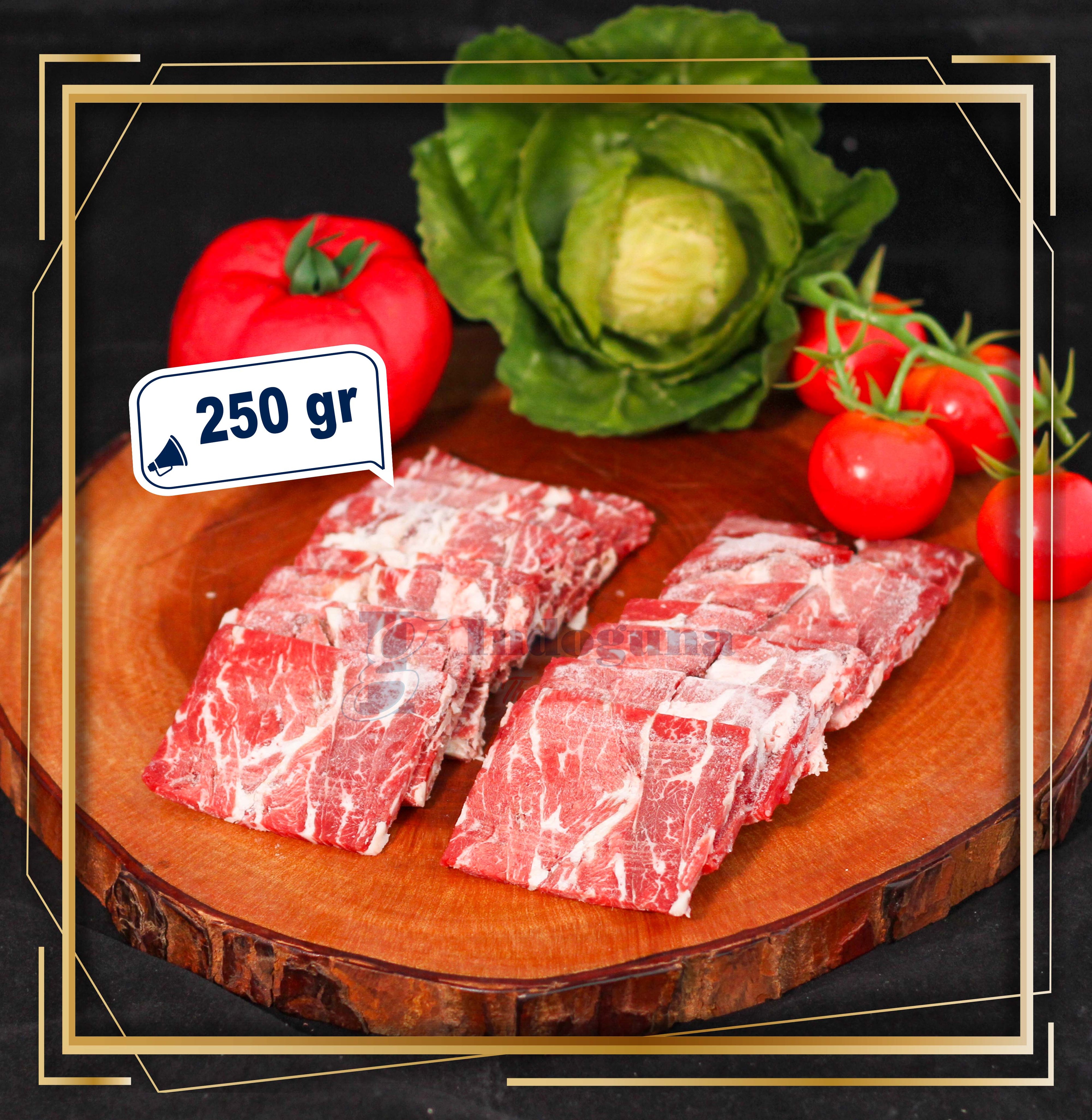 PREMIUM BEEF UCHI HARAMI YAKINIKU 250GR