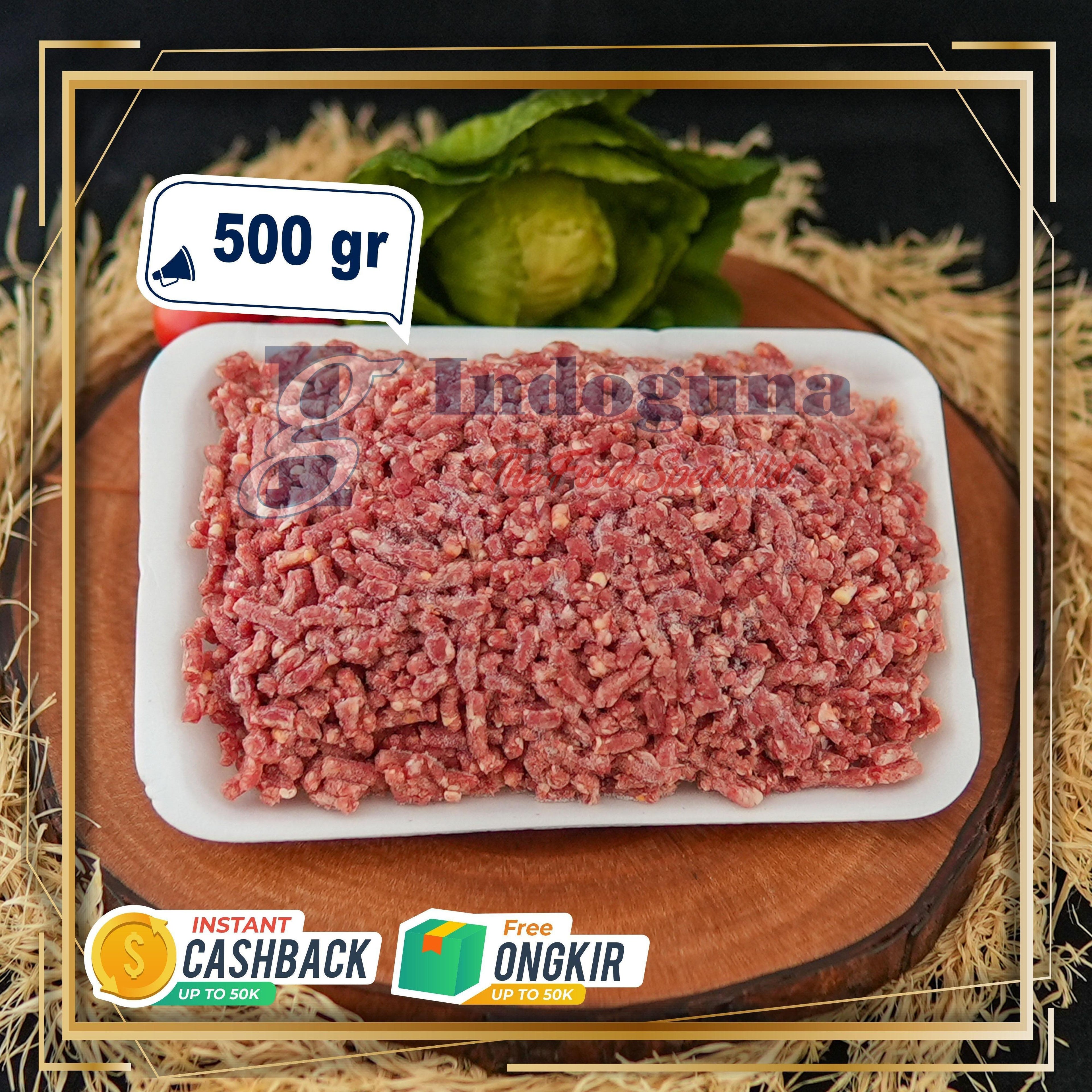 Aus Premium Striploin Ground beef 500gr / Daging Giling Premium Striploin 500gr