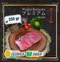 AUS WAGYU BURISUKE MB 9 JAPANESE CATTLE CUT SHABU SHABU 250 GR