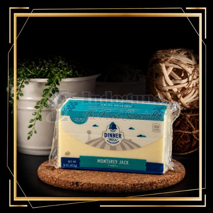 Dinner Bell Creamery Monterey Jack Cheese Block 453gr